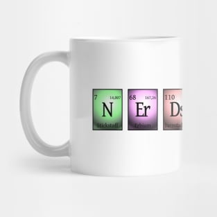 nerds club in chemical elements... Mug